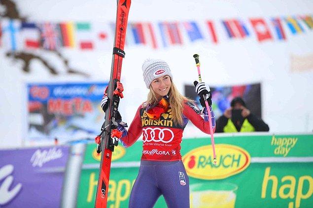 2. Mikaela Shiffrin / [ABD] - Alp disiplini kayak