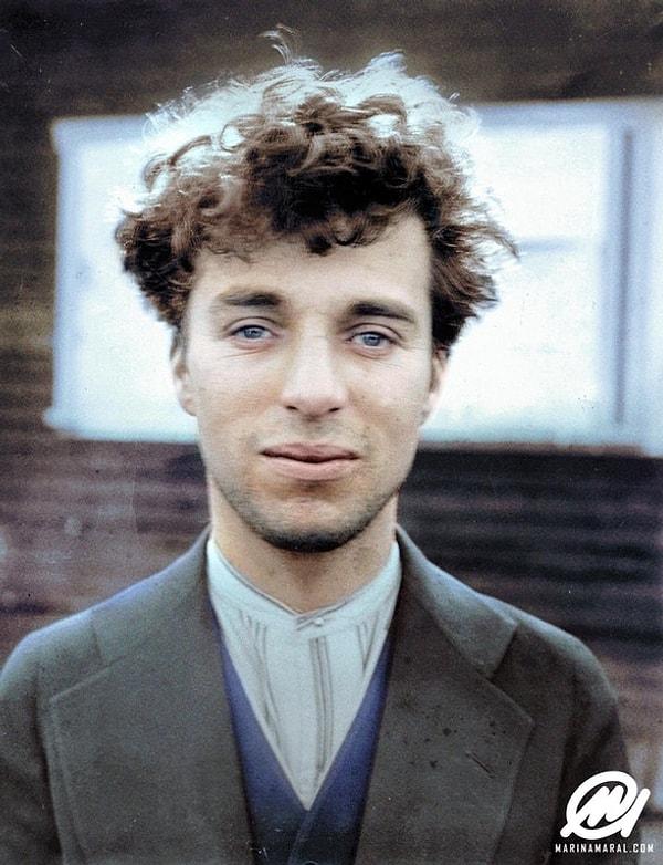 9. 27 yaşındaki Charlie Chaplin, 1916.