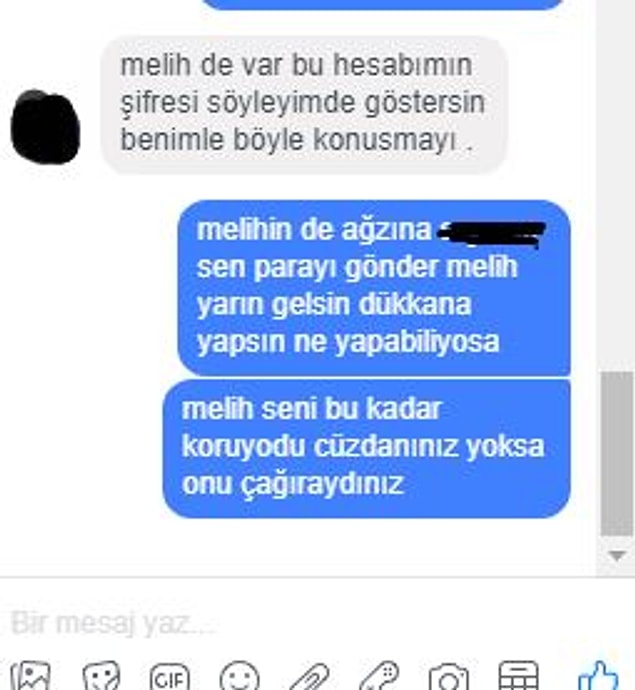 12. Aha bi' de Melih çıktı.