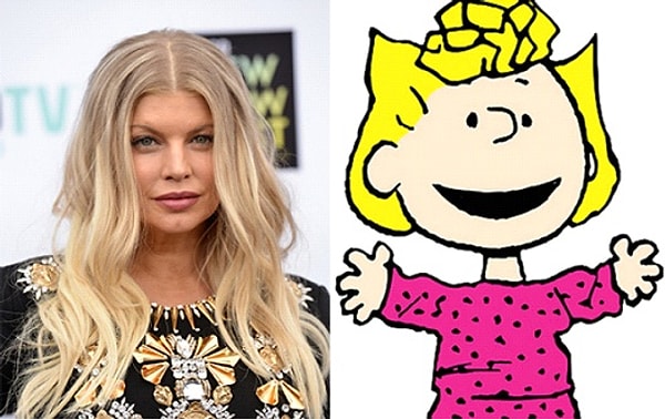 14. Ферги озвучивала Салли Браун ("Снупи и мелочь пузатая")