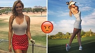 Sahada 'Fazla Dekolteli' Giyindiği İçin Şantaja Uğrayıp Ölüm Tehditleri Alan Golfçü