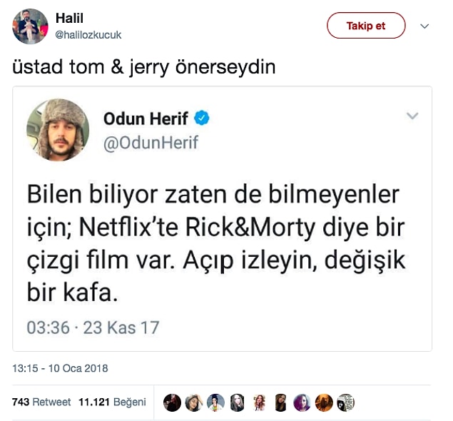 14. Odun Herif yine bilinmeyeni söylemiş 👏🏼