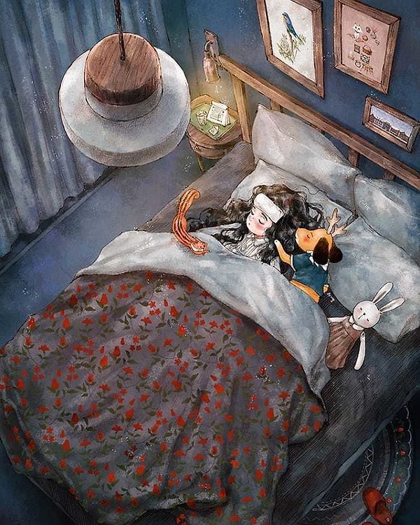 3. Уснуть после жара