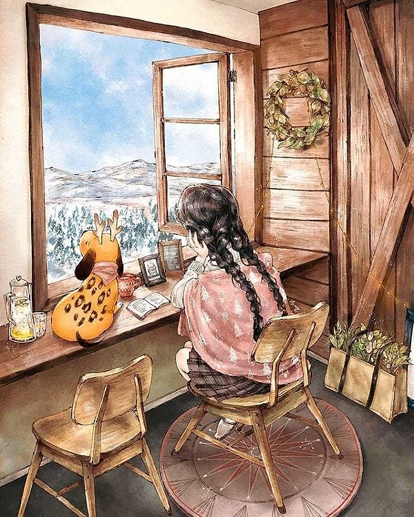 4. Любоваться видом из окна