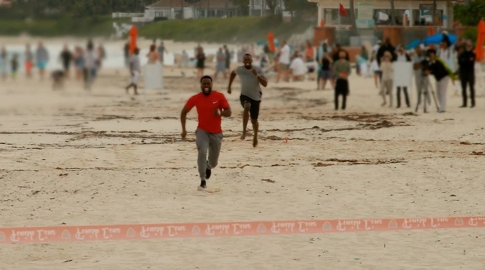 Kevin Hart ve Usain Bolt'tan 100 Metre Yarışı