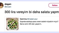 Dışarıda 30 Lira Olduğu İddia Edilen Pek de İştah Açıcı Olmayan Salata Paylaşımına Gelen Komik Tepkiler