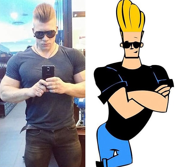 14. Resmen Johnny Bravo! 😅