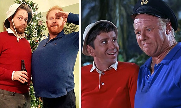 31. "Наш случайный рождественский косплей!"