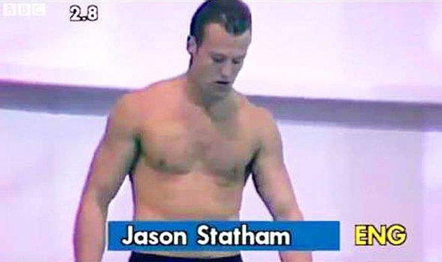 10. Jason Statham oyuncu olmadan önce rekabetçi dalıcıydı.