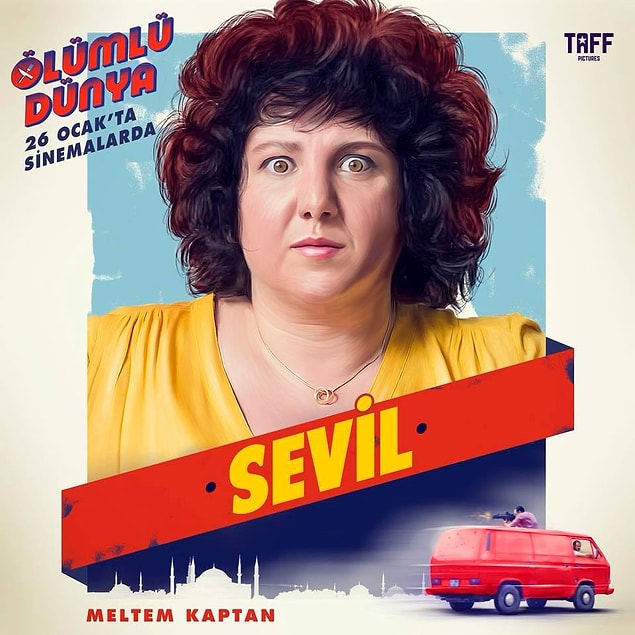 Yengemiz Sevil. İlhami'nin karısı, Atakan'ın annesi diye tahmin ediyoruz. Yıllardır kadınlığını bu kadar adamın içinde yaşayamadığından dert yanıyor.