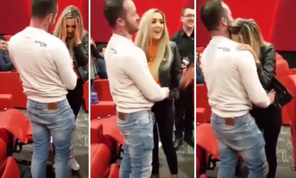 Kız Arkadaşına Sevgililer Günü Hediyesini Erken Veren Adamdan Romantik Evlilik Teklifi