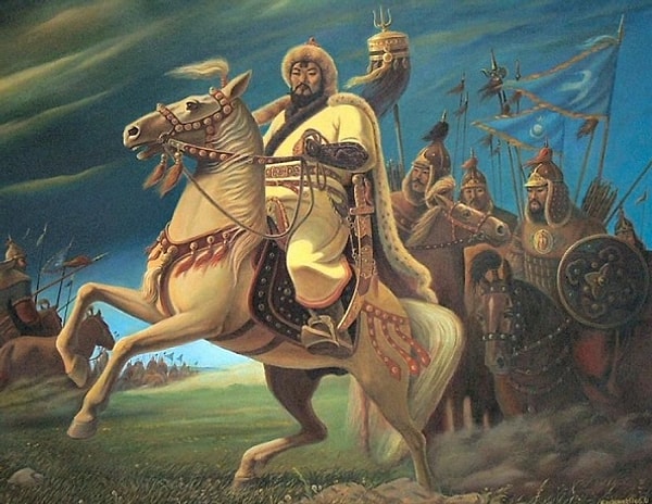 1. Какой империей правил Чингисхан?