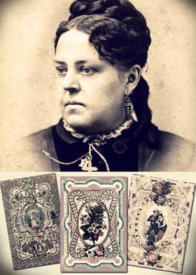 Yüzyıl ortalarında basılı kartlar devreye giriyor. Postanın yaygınlaşması ve ucuzlaması ile bu kartlar da yaygınlık kazanıyor. 1840 yılı, bir dönüm noktası oluyor. Ester A. Howland isimli biri, ilk Valentine kartını basarak, bu geleneği bir endüstriye dönüştürüyor.
