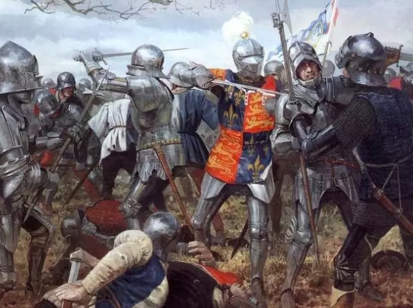 2. В какой стране в 15 веке была война Алой и Белой розы?