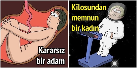 18 Dahiyane İllüstrasyonla, Takipçileri Ne İsterse Onu Çizen Karikatürist!