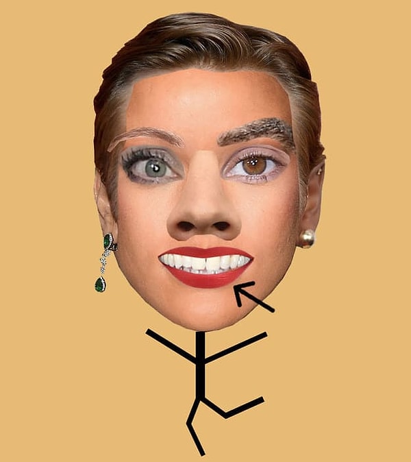 10. Чьи губы на фото?