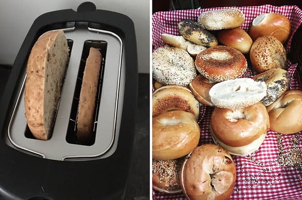 4. Пончики в тостере vs. обычные