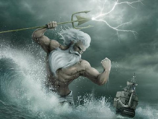 Среди древнегреческих богов вы были бы Посейдоном!
