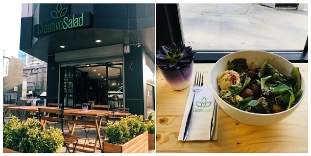1. Hızlı, taze ve sağlıklı: CreativeSalad