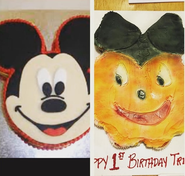 6. Mickey bile bazen güneş yanığı olur.