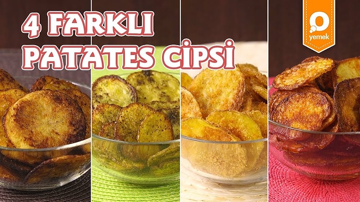 En Sevdiğimiz Atıştırmalığın Lezzetini 4'e Katladık: 4 Farklı Patates Cipsi Nasıl Yapılır?