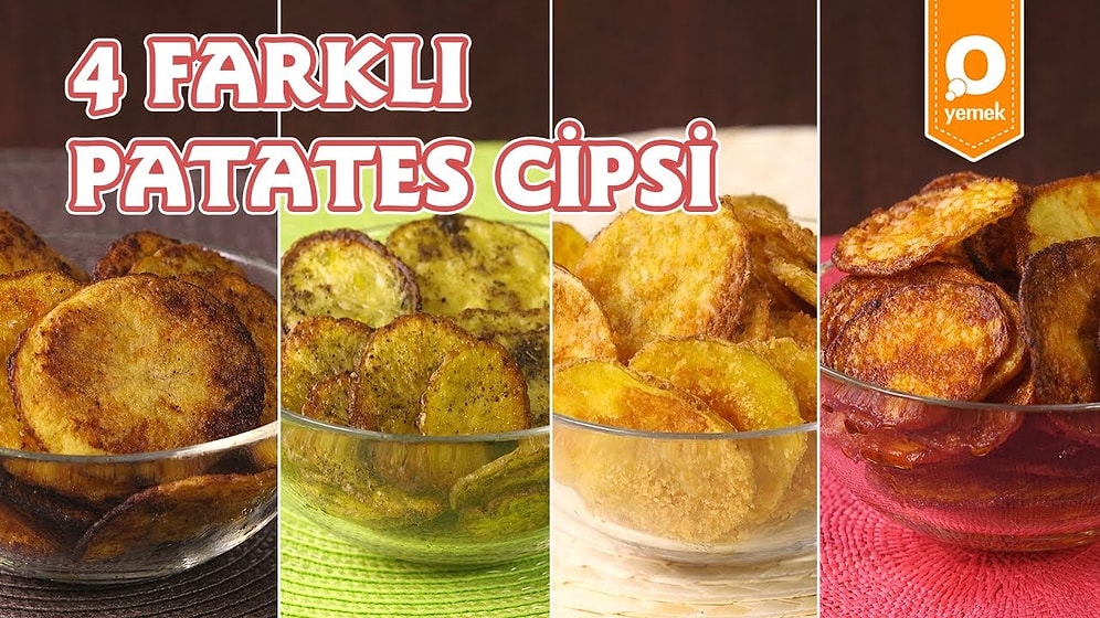 En Sevdiğimiz Atıştırmalığın Lezzetini 4'e Katladık: 4 Farklı Patates Cipsi Nasıl Yapılır?