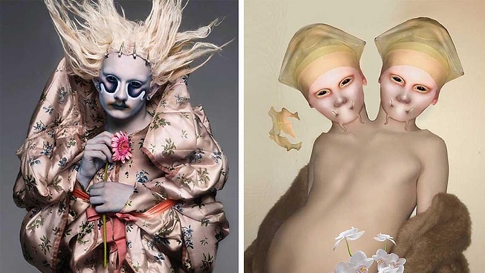 Makyaj ve Güzellikteki Alışılagelmişliği 'Yaratık' Tadında Çalışmalarıyla Yıkıp Geçen Sanatçı Salvia!