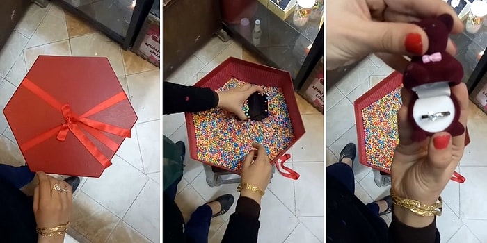 Böylesini Görmediniz! Sevgililer Gününe Özel Olarak Hazırlanmış Hediye Paketi