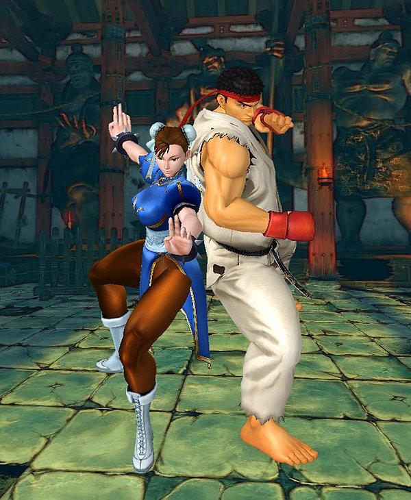 14. Ryu & Chun Li