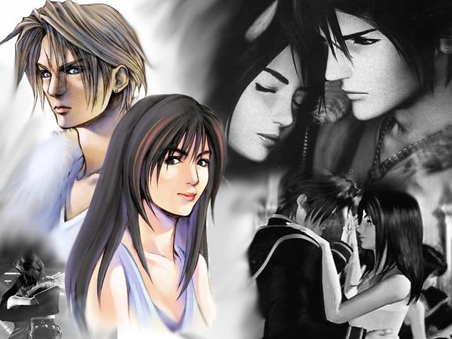 17. Squall & Rinoa