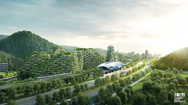 Картинки по запросу Yeşil Haberlerle Seviniyoruz! Çin`de Dünyanın İlk Orman Kenti 2020`de İnşa Edilecek