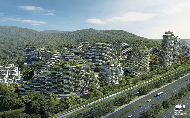 Şehir birçok kuş, böcek, sürüngen ve diğer birçok hayvana ev sahipliği yapacak.