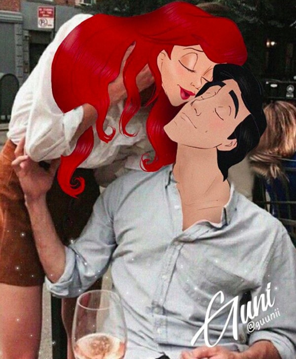 14. Ариэль и принц Эрик: