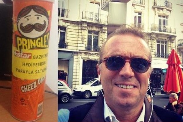 20. Cem Uzan ve Pringles