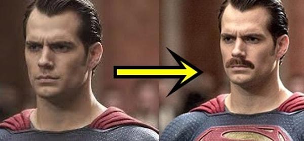 5. Superman tıraşlı olmalı.