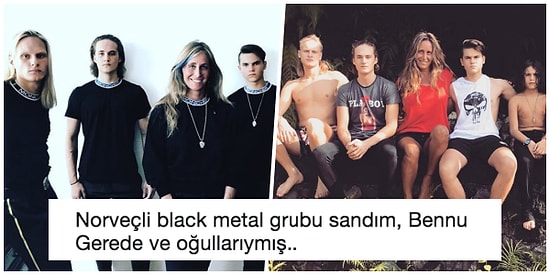 Norveçli Black Metal Grubu Değil! Bennu Gerede'nin Daha Önce Hiç Görmediğiniz Birbirinden Yakışıklı ve Başarılı Oğulları