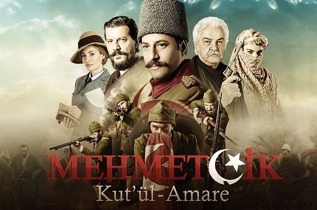 TRT Diriliş Ertuğrul'un rüzgarına kapılıp benzer bir dizi daha yaptı: Mehmetçik Kut'ul-Amare. Başta merak edilip izlendi ama şu sıralar çok ortalama reytingler alıyor. Yine de ekranda yaşayabilecek kadar.