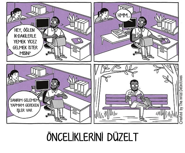 13. İnsan Kaynaklarıyla yemek yemekten daha önemli işim var benim! 📖