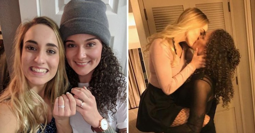 Aynı Anda Birbirlerine Evlenme Teklifi Eden Çift