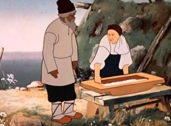 8. Где жил старик со своею старухой?