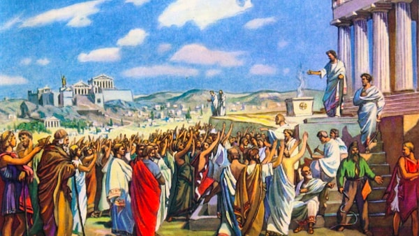 8. Что означает греческий термин «полис»: