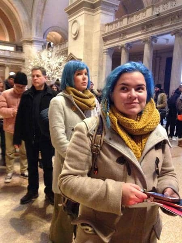 8. Интересно, они видели друг друга?