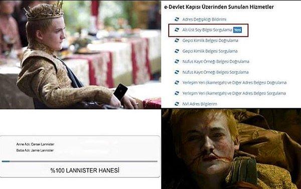 4. Joffrey'nin gerçek ölüm sebebi.