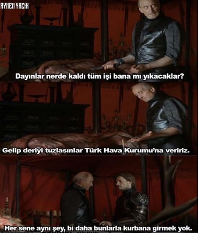 12. Westeros'ta bir kurban bayramı.