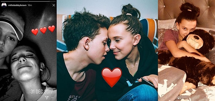 Genç Aşıklar! Stranger Things'in Biricik Yıldızı Millie Bobby Brown'un Jacob Sartorius'la Tatlış İlişkisi