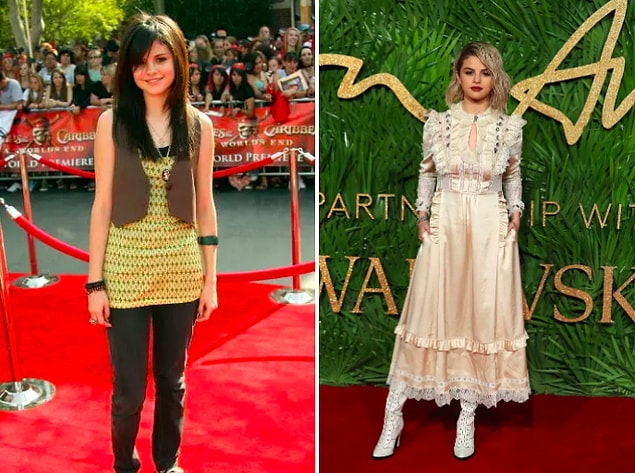 17. Selena Gomez kocaman kız oldu! 😍