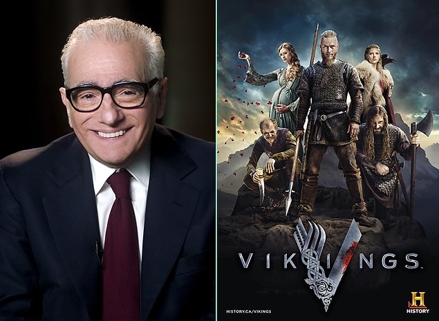 13. Martin Scorsese ile Vikings'in yaratıcısı ortak bir projede buluşuyorlar. Roma İmparatorluğu'nu anlatacak bir dizi çekecekler.