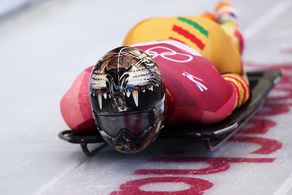 2. Тигр, набрасывающийся на кролика