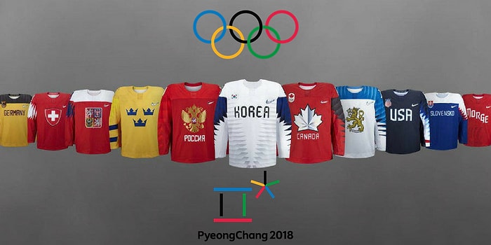 Olimpiyatlar'da Görsel Şölen: PyeongChang'de Mücadele Veren 12 Hokey Takımının Formaları