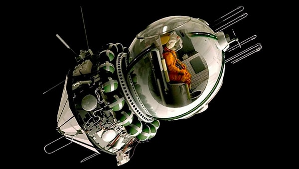 10. Первый космический корабль был... производства